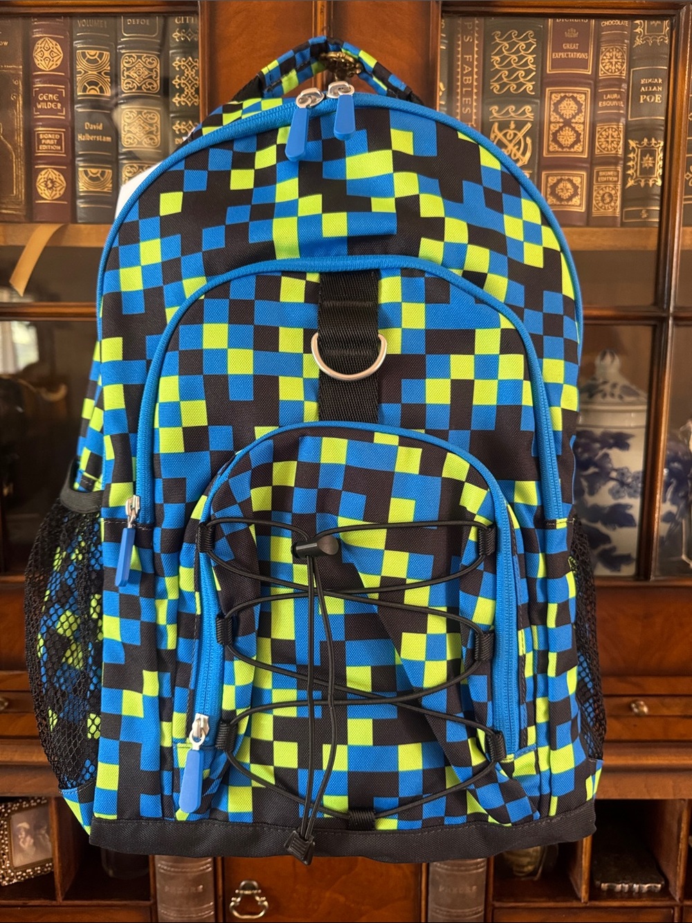 Pottery Barn Teen Recycled Gear Up Large Backpack w/ Padded Laptop Pocket - New!
